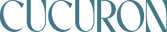 Cucuron Logo in a teal color