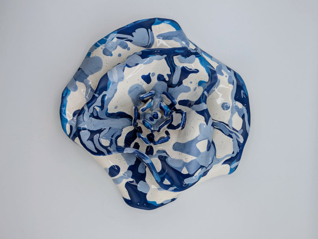 Azure Celestial Bloom