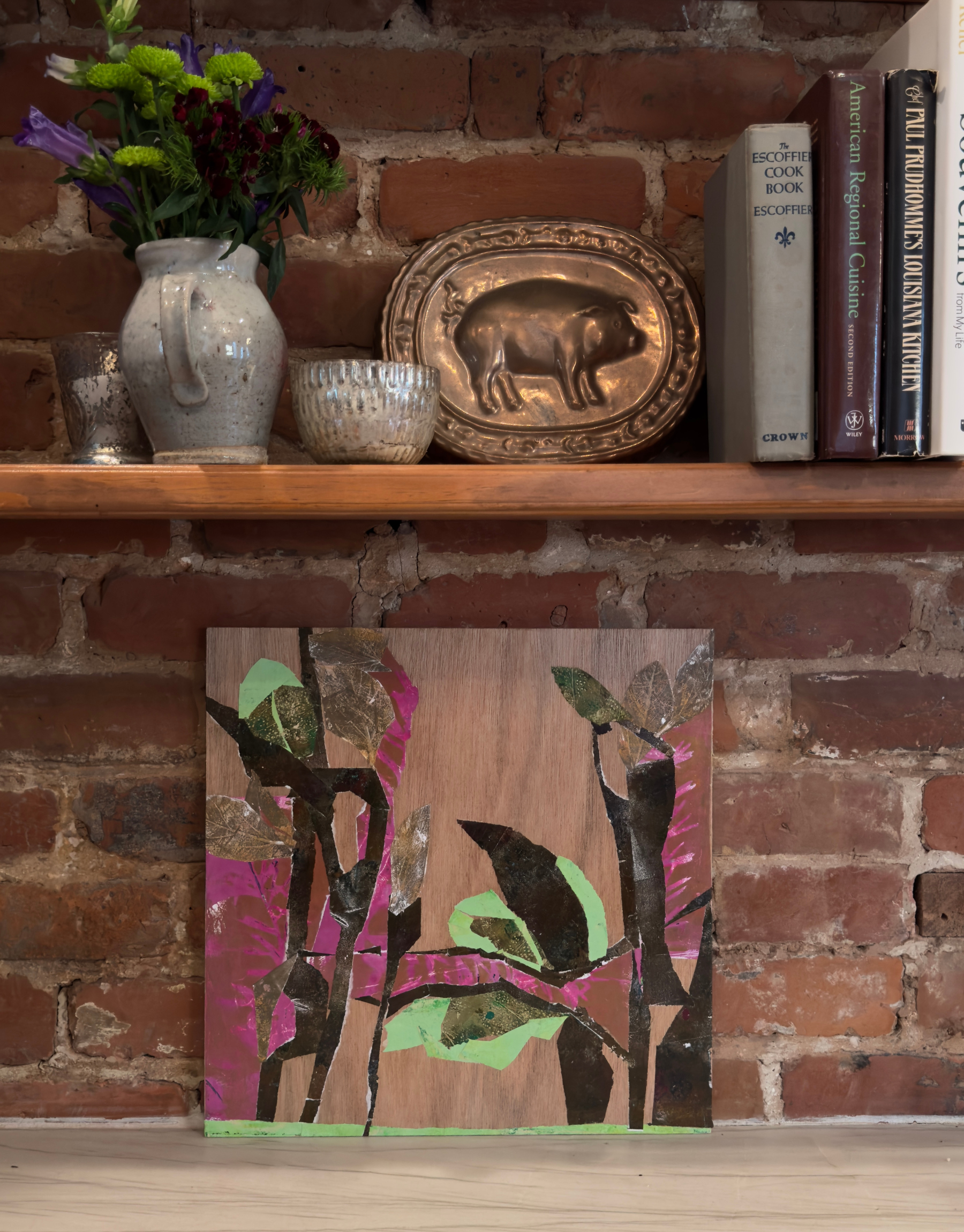 Image of Mint Julep, a painting on wood board