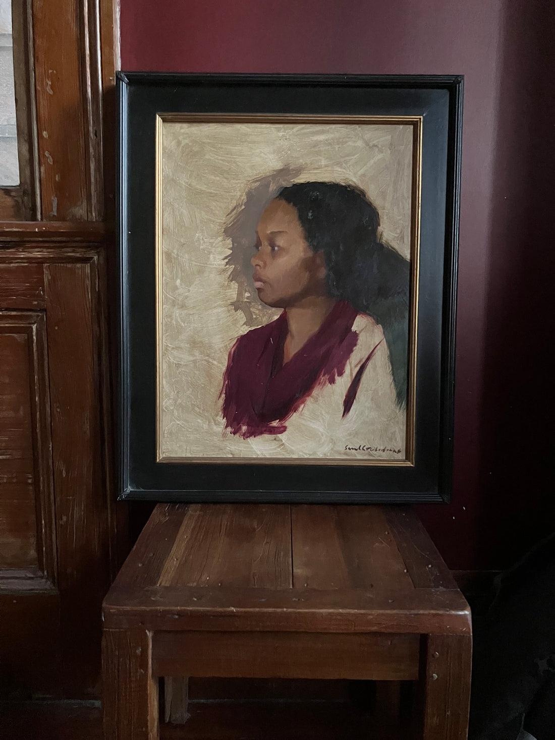 Portrait in Jewel Tones