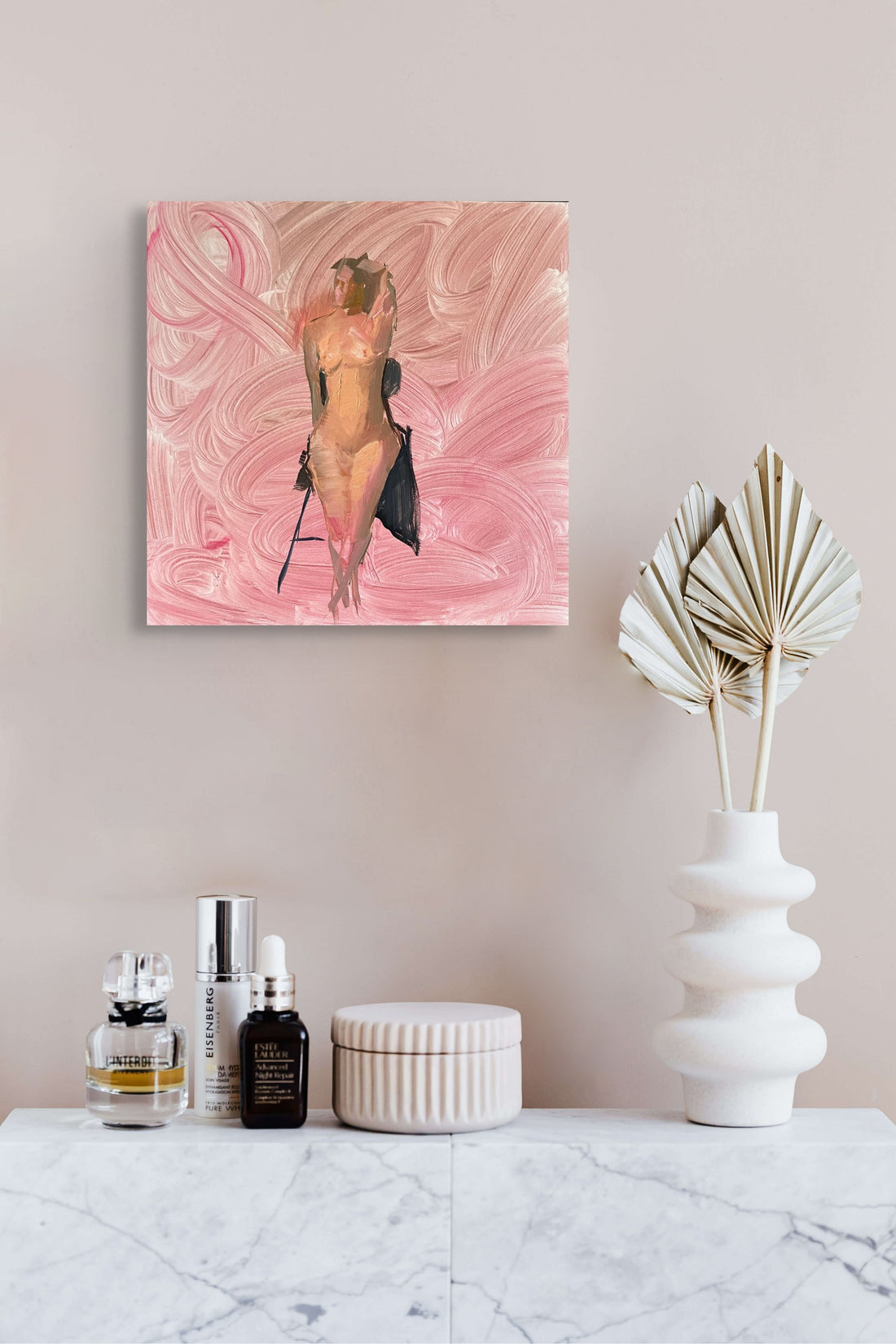 Nude in Center (Pink)