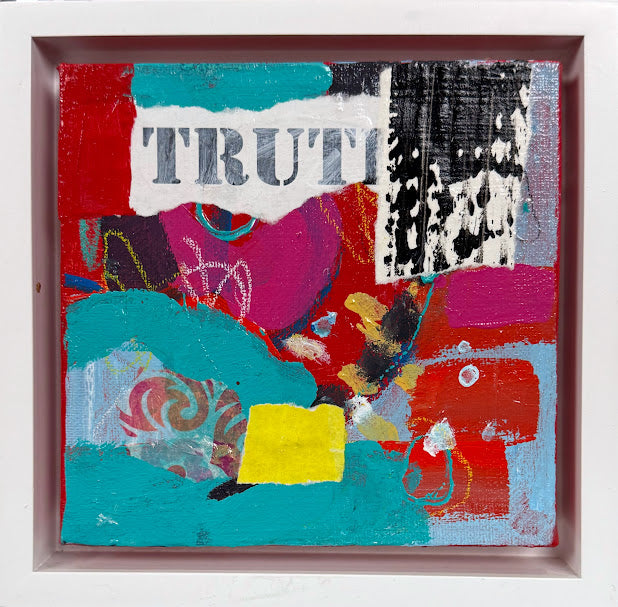 Love, Calm, Peace & Truth Collage Series