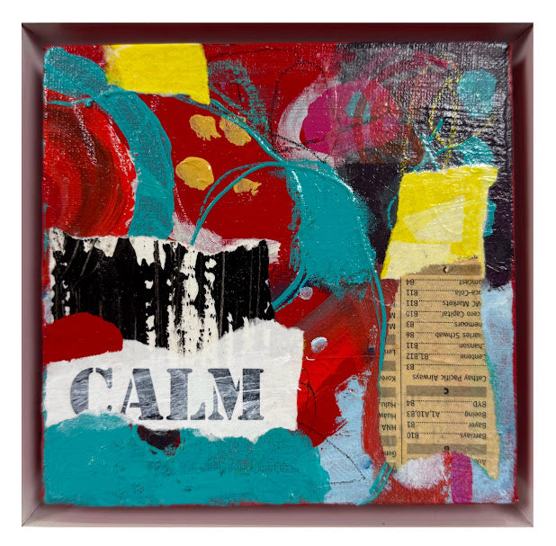 Love, Calm, Peace & Truth Collage Series