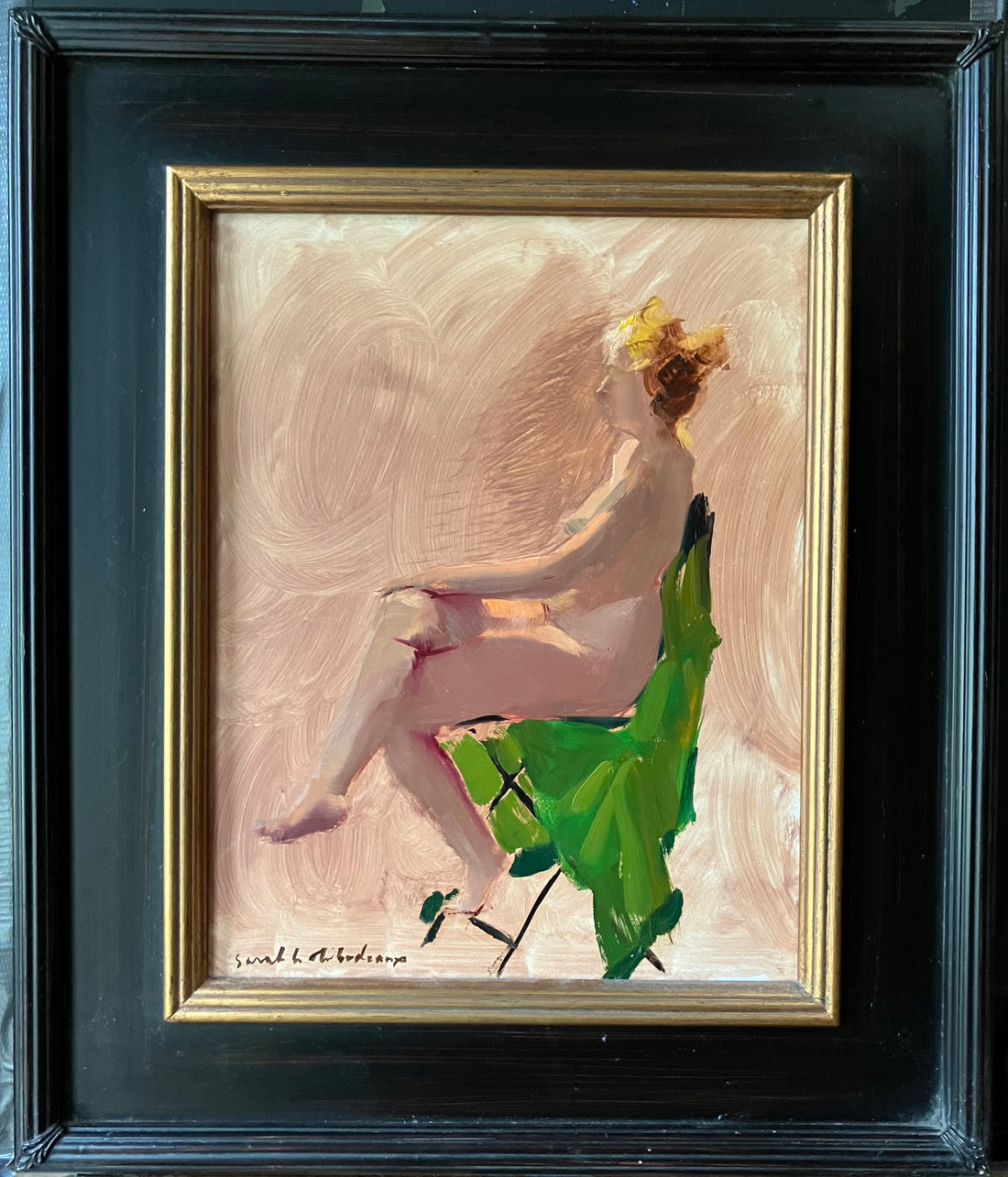 Nude with Greep Drape